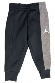 Nike Air Jordan Jumpman Boys Jogger Pants Black Fleece Size 2T New