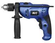 XU1 HAMMER DRILL XHD-500 500W 13mm Metal Keyed Chuck, Adjustable Side Handle