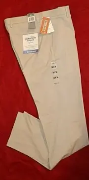 Dockers tan Pants size 34/34 Signature Khaki Slim Fit retail $62