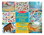 Melissa & Doug Reusable Sticker Pad Prehistoric