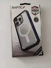 Raptic Shield Citadel Series Case for Apple iPhone 14 Pro - Clear/Blue