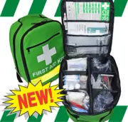FIRST AID KIT - BACKPACK PREMIUM - SAFE WORK AUSTRALIA ESSENTIAL KIT +FREE ITEMS