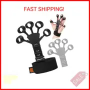 Adjustable Hand Grip Strengthener - Finger Exerciser & Stretcher for Hand Therap