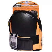 TroxellUSA Super-Soft Urethane Knee pads - 209LOR - (Large/Orange)