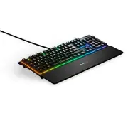 [New] SteelSeries Apex 3 RGB Gaming Keyboard – 10-Zone RGB Illumination – IP32