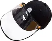 OSALADI Sun Visor Hat Adjustable Baseball Baseball Hat Protective Hat for Protective Hat for Hats Black Kid Outdoor Wide Brim Sun Hat