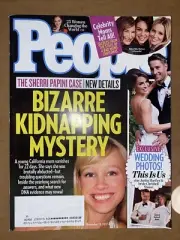 PEOPLE MAGAZINE November 13, 2017 CELEBRITY MOMS TELL ALL Sherri Papini Kidnap
