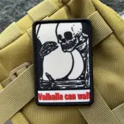 Valhalla Can Wait Patch – Skeletons & Nudes Tactical Hook & Loop Armband