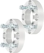 SCITOO 2 pcs 4LUG 1 inch Wheel Spacers Adapters 4x110 with 10x1.25 Studs 74CB Compatible with for Brute Force 750 2005-2011 for Rincon 680 2006-2014 Wheel spacers