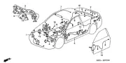 Genuine Honda Wire Harness Dash 32150-S82-A52