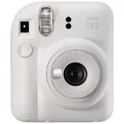 FujiFilm INSTAX mini 12 Instant Camera Clay White