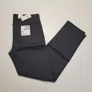 $198 New BRAX CADIZ Casual Pants Men's 36x34 Navy Blue 36 Straight Fit MARATHON
