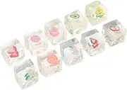 SUPVOX Cartoon Ice Cube Squeeze Toys Pack of Squishy Fidget Toys for Boys and Girls Sensory Play for and Fun