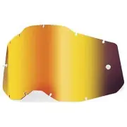 100% Accuri 2 & Strata2 Youth Lens Mirror Red