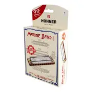 Hohner Marine Band 125th Anniversary Harmonica C Key 10-Hole Limited Edition