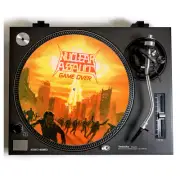 Nuclear Assault Slipmat for Turntable Vinyl Records Thrash Metal Game Over LP