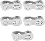 [ANKROYU] 5 Pairs Bicycle Missing Link, Bike Chain Link, 11 Speed Quick Link, Bike Quick Link, Quick Release Link, Professional Bicycle Missing Link for Bicycle