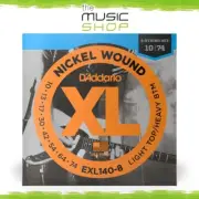 D'Addario XL 10-74 Lt Top/Hvy Bottom 8 String Electric Guitar Strings - EXL140-8