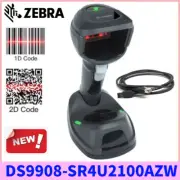 Zebra DS9908-SR4U2100AZW 1D/2D Imager Handheld Barcode Scanner With USB Cable