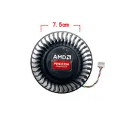 75MM Cooling Fan Parts Cooling Fan for AMD ATI Radeon HD3870 2900 Graphic Card