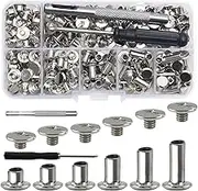 Screw Screws, Screw Rivets, Assorted Screw Rifles, COVIDADES BOLTS FOR COMORTA LETTER CAP CHACKETS Booking Craft Decorate Repair