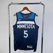 Anthony Edwards #5 YOUTH XL MINNESOTA TIMBERWOLVES JERSEY BASKETBALL Curry