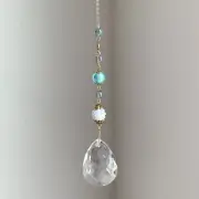 Crystal Prism Glass Rainbow Maker Suncatcher Window Decor Garden Decor Handmade