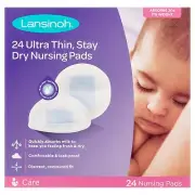 Lansinoh Ultra Thin Stay Dry Nursing Pads 24 Count