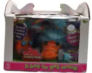 Botti Bopsy Orange & Blue R/C Robot Girl Bot Remote Control Plush Pal-NIOB