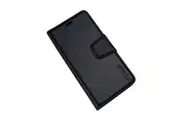 For Apple iPhone 11 Pro Max Case, Hanman Wallet Leather Flip Magnetic Stand Case Cover (Black)