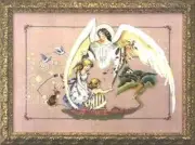 Mirabilia Cross Stitch Pattern - MD72 Guardian Angel