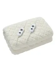 [Dreamaker] Pinsonic Sherpa Fleece Electric Blanket in Beige