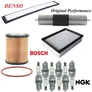 Tune Up Kit Filters Plugs w/ Oil for BMW 323i 1998-2000 (for: BMW)