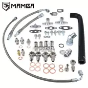 Turbo Oil Water Line for Mitsubishi 4B11T EVO X w/ Garrett T3 T4 Greddy T67 TE06