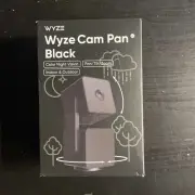 Wyze - Pan v3 Indoor/Outdoor Pan/Tilt/Zoom 1080p Security Camera - Black New