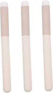 DRESSOOS Makeup Brush Set 3 Piece Kit Lip Concealer Eye Brush Soft Bristles for Foundation Concealer Blush for Travel Home Use
