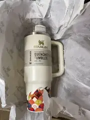 STANLEY CUP 30 OZ TUMBLER - LUNAR NEW YEAR - YEAR OF DRAGON - Cream New