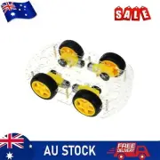 4WD Robot Smart Car Chassis Kits Car With Speed Encoder For Arduino Stable