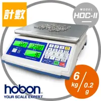 在飛比找momo購物網優惠-【HOBON】HDC-6K 計數秤(秤量6kg/感量0.2g