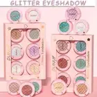 6 Color/Set Eyeshadow Palette Face Highlighter Eye Makeup Matte Glitter Sequins