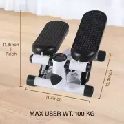 YSSOA Mini Stepper with Resistance Band, Stair Stepping Fitness Exercise Home