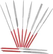 Mini Diamond File Set Versatile Metal Glass Wood Stone Carving Tool Precision Needle Files for Jewelry Diy