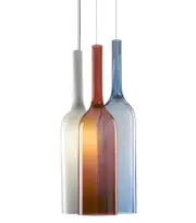 Citilux Replica Jar Red White Blue pendant lamp - 3 Lights Pendant Light