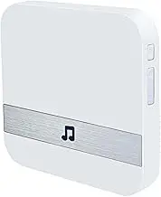 Plug-in Chime for Wireless Video Doorbell Entry Chime with Adjustable Music Selection Ding-Dong Door Bell Chime 433MHz Frequency /1503