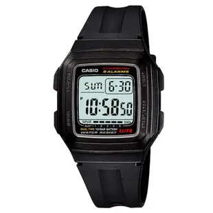 【CASIO】卡西歐 電子錶 F-201WA-1A 原廠公司貨【關注折扣】