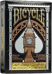 Bicycle Architectural Wonders of The World Playing Cards Deck
