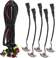 GRIRIW 1 Set Automotive Grille Lights Led Truck Grill Lights High-brightness Easy to Install