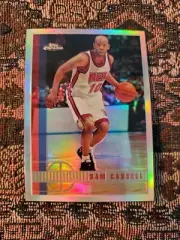 1997 Topps Chrome NBA Basketball #102 Sam Cassell Refractor Set Break