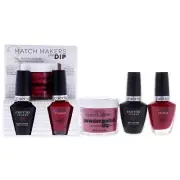 Match Makers Plus Dip - Red Eye In Shanghai by Cuccio Colour for Women - 3 Pc...