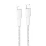 USB-C to USB-C Braided Cable 240W, 9.8ft/3m, White